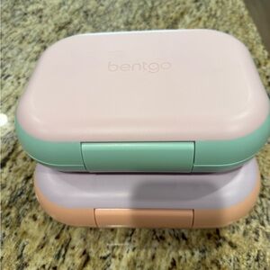 Bentgo Kids Lunch Box - Pink, Mint, and Purple
